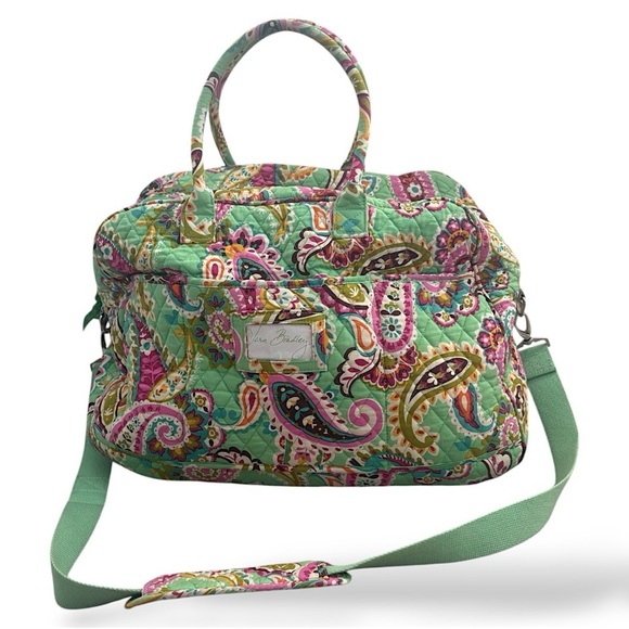 Vera Bradley Handbags - Vera Bradley Tutti Frutti Paisley Weekend Duffle Bag w/Shoulder Strap